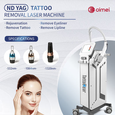 Купить Машина для удаления татуировок Q-Switch Nd Yag Laser 532/1064/1320 нм для пигментных поражений и разноцветных татуировок в Австралии Производство в сети