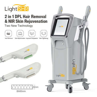 Купить Upgrade Your Skin Care Routine with 2 in 1 DPL NIR Technology for Hair Removal Skin Rejuvenation Производство в сети